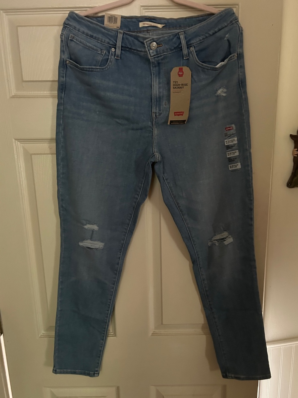 Levi's Light Blue Skinny Jeans